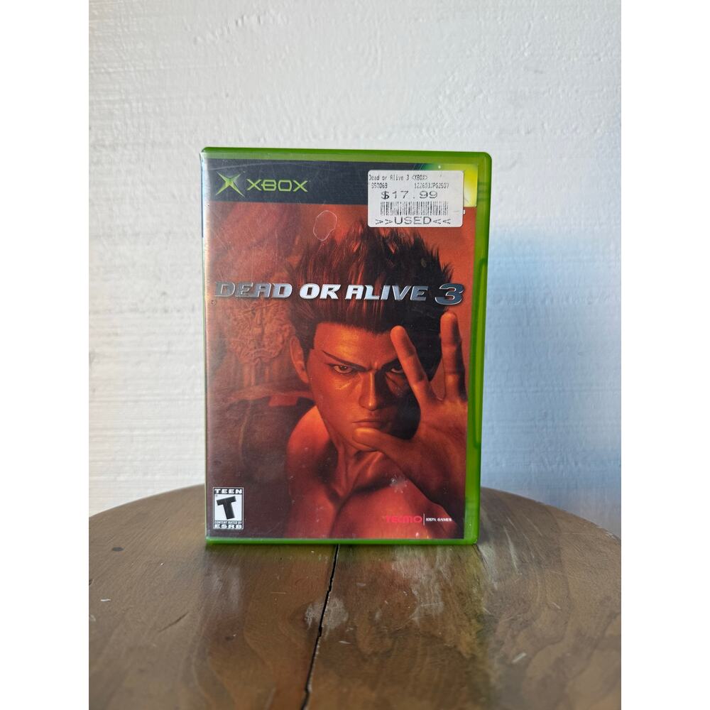 Dead or Alive 3 (Microsoft Xbox, 2001) Complete w/ Case TESTED